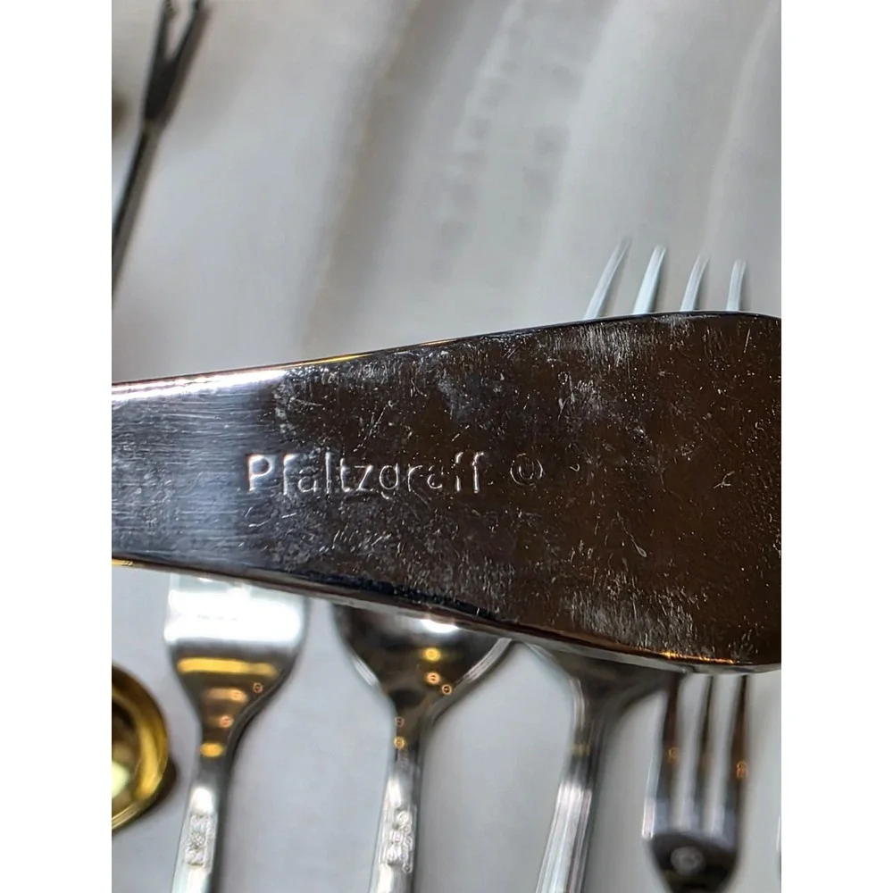 Vintage Kitchen Utensil Lot‎ Ekco Can Piercer Pfaltzgraff Flatware Stainless A3